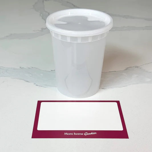 Deli Cup + Lid, 32oz (40/sleeve)