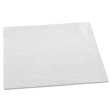 Dry Wax 15" X 15" White Food Wrapping Paper (400/PK)